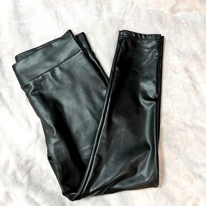 Loft faux leather leggings